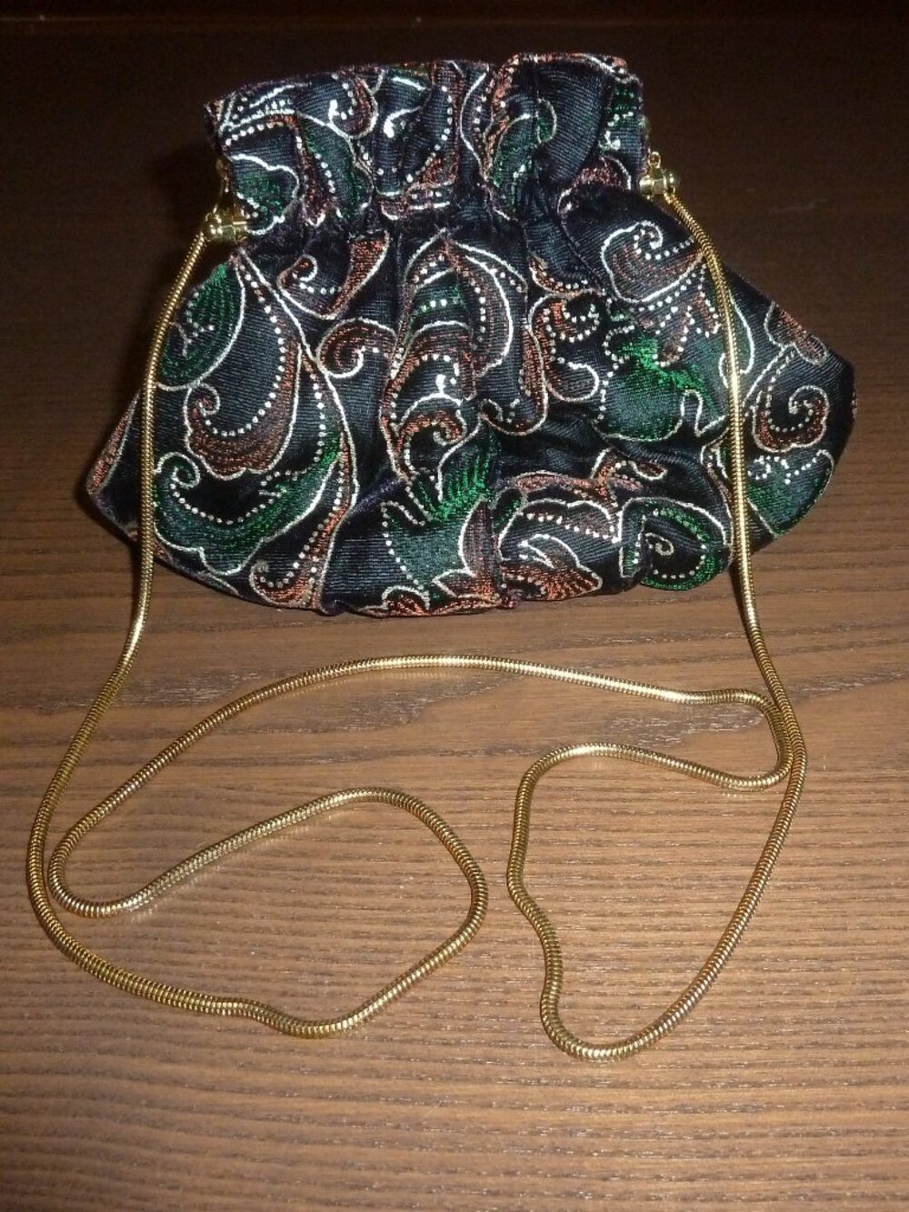 Share Carolyne Barton Paisley Evening purse Handbag